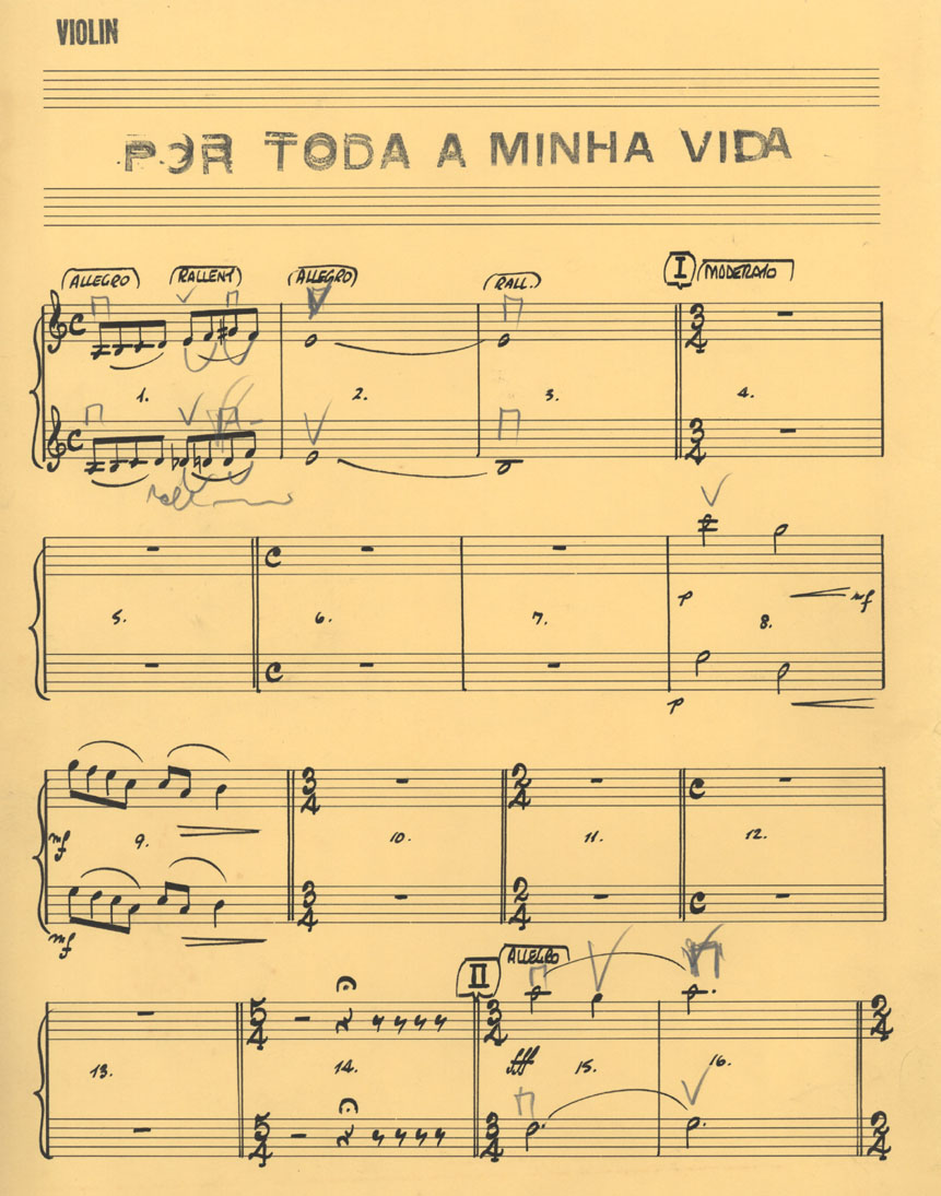 Por toda a minha vida